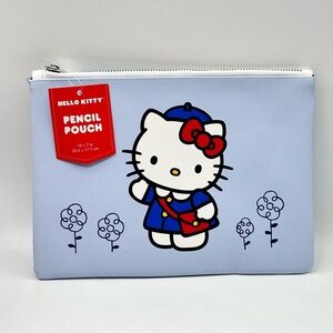 Sanrio Hello Kitty Large Pencil Pouch Bag (HK Bonjour)